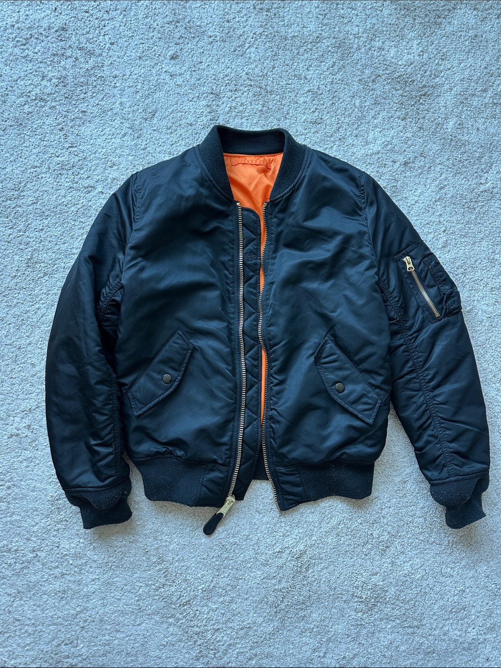 Alpha industry MA1 Black Bomber Jacket Women